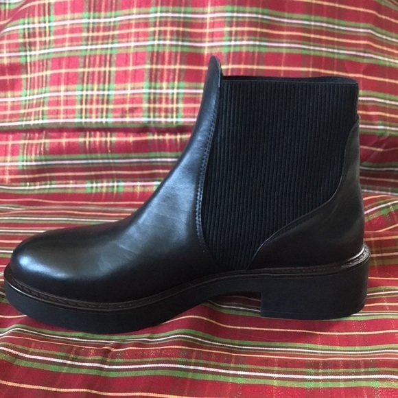 Brand New Emanuele Crasto Black Italian Leather Pull On Ankle Boots - Picture 10 of 16